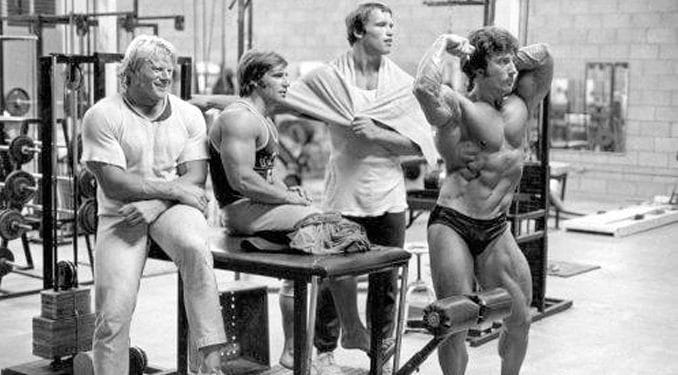 Arnold In Gym
