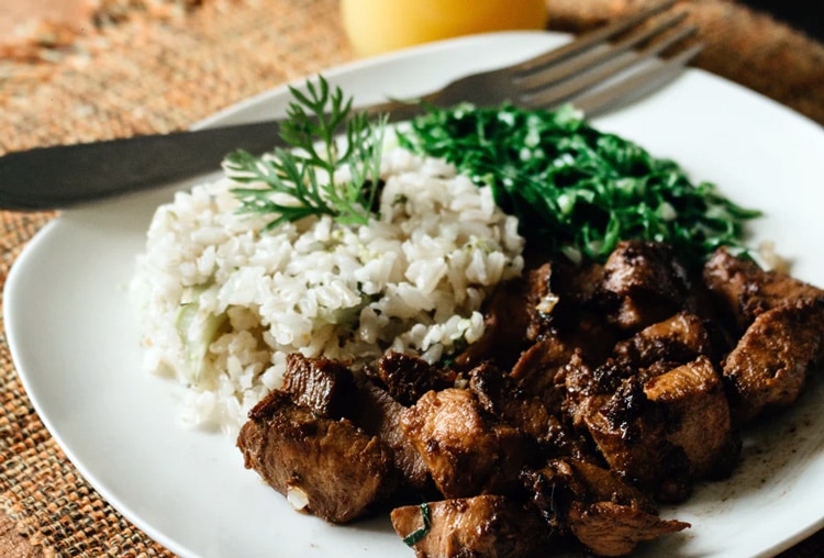 Rice And Meat