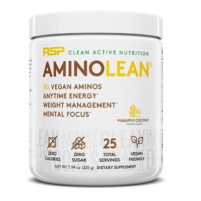 Rsp Vegan Aminolean Pre Workout