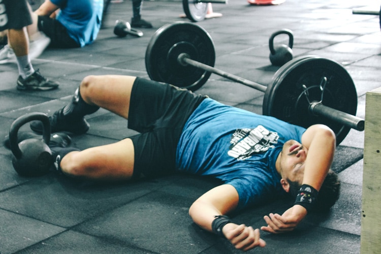 Sleeping In Gym
